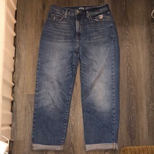 Old Navy Sky-High Straight Jeans